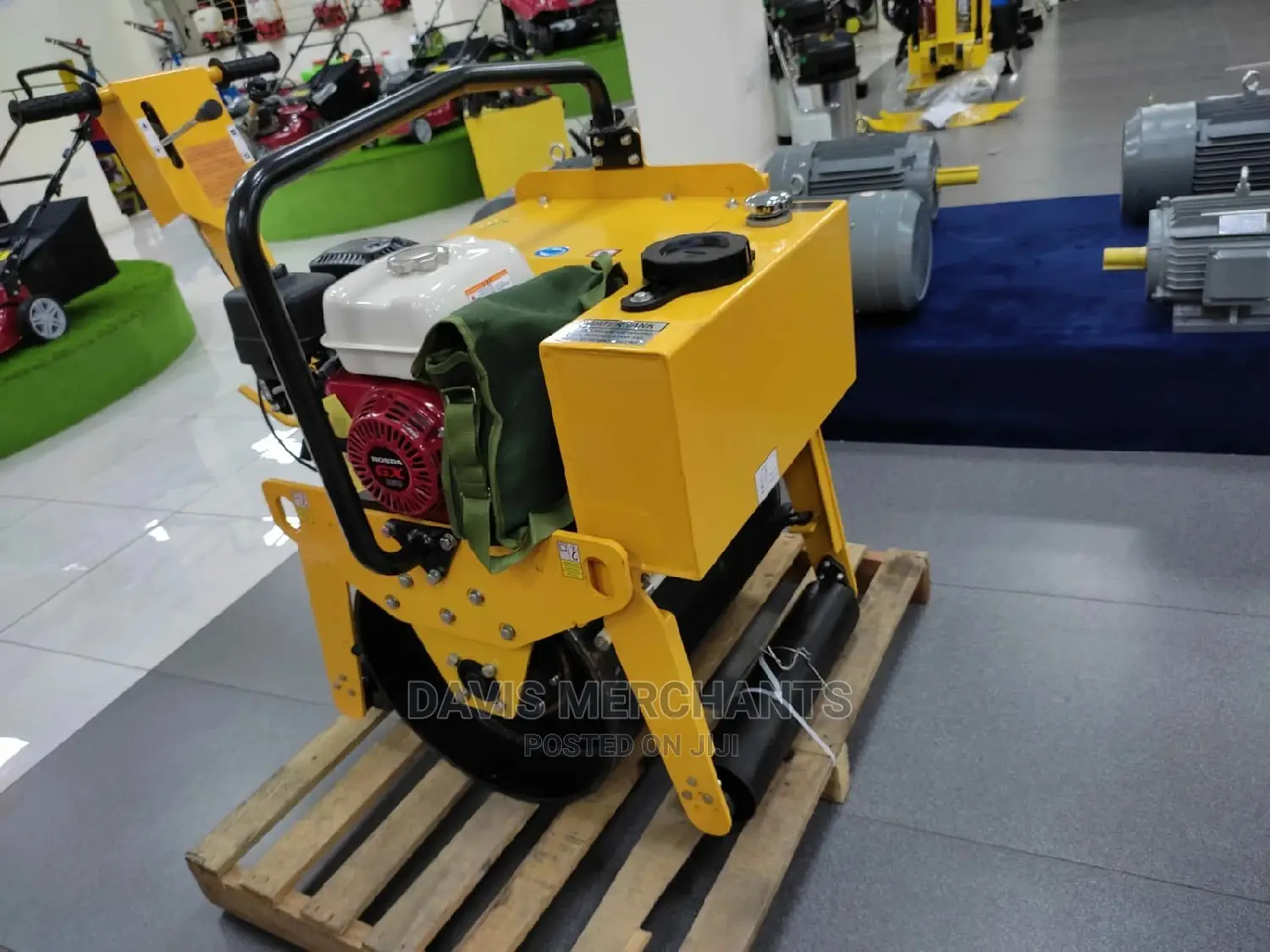 Single Drum Roller Machine for Road Construction