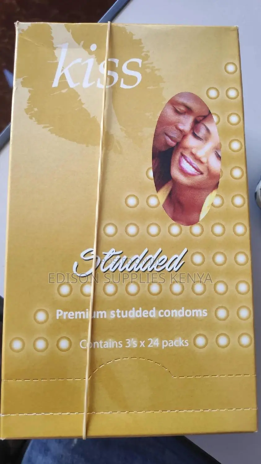 Kiss Condoms Studded