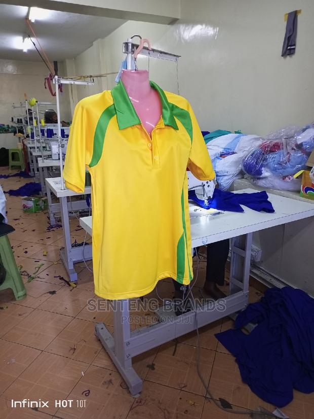 Customised Polo T-Shirts.