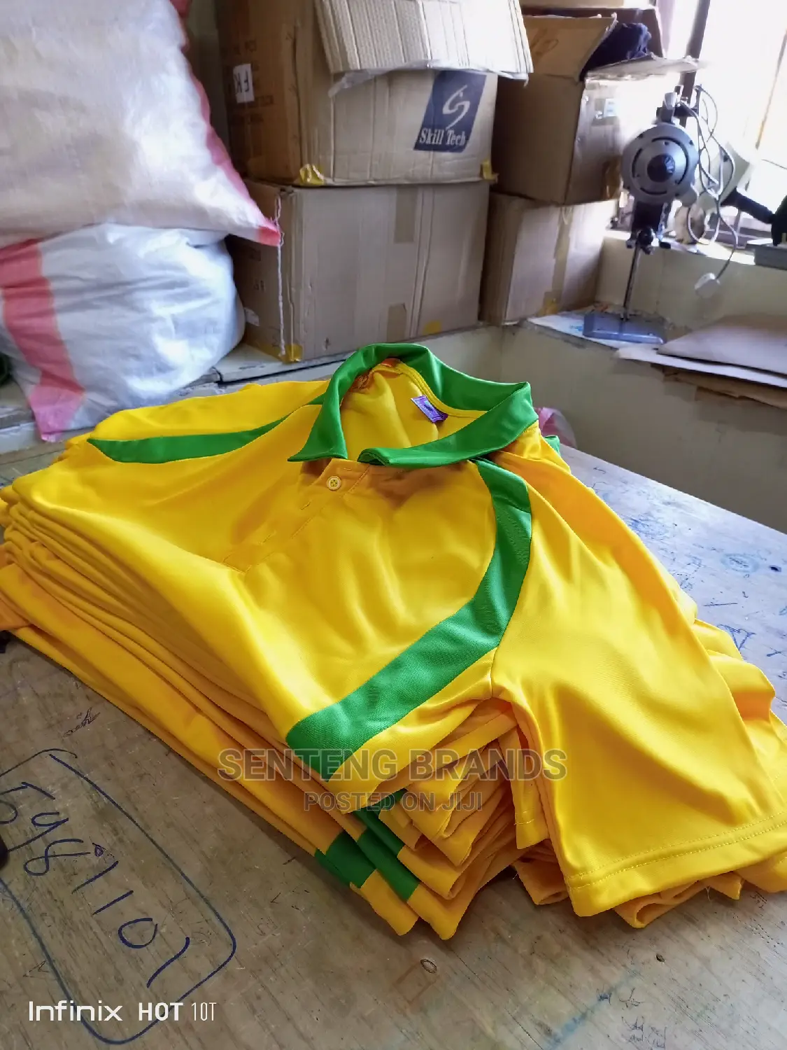 Customised Polo T-Shirts.