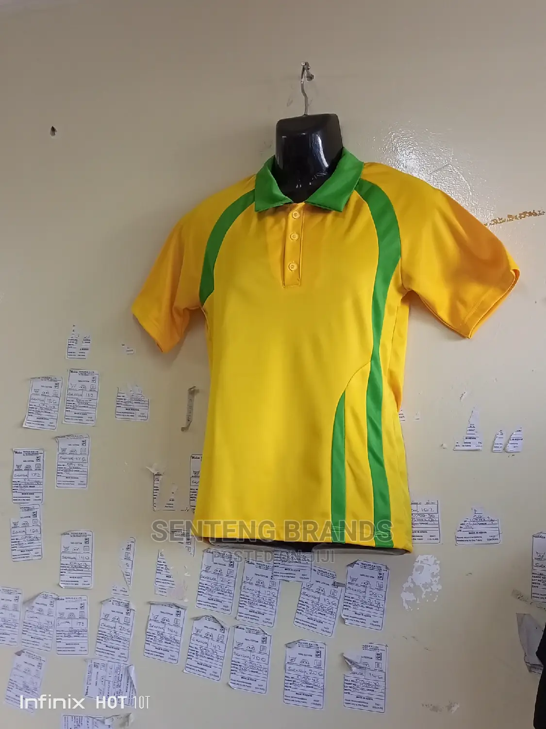 Customised Polo T-Shirts.