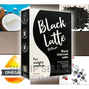 Black Latte Body-Shaping Coffee With Activated - thumbnail 2