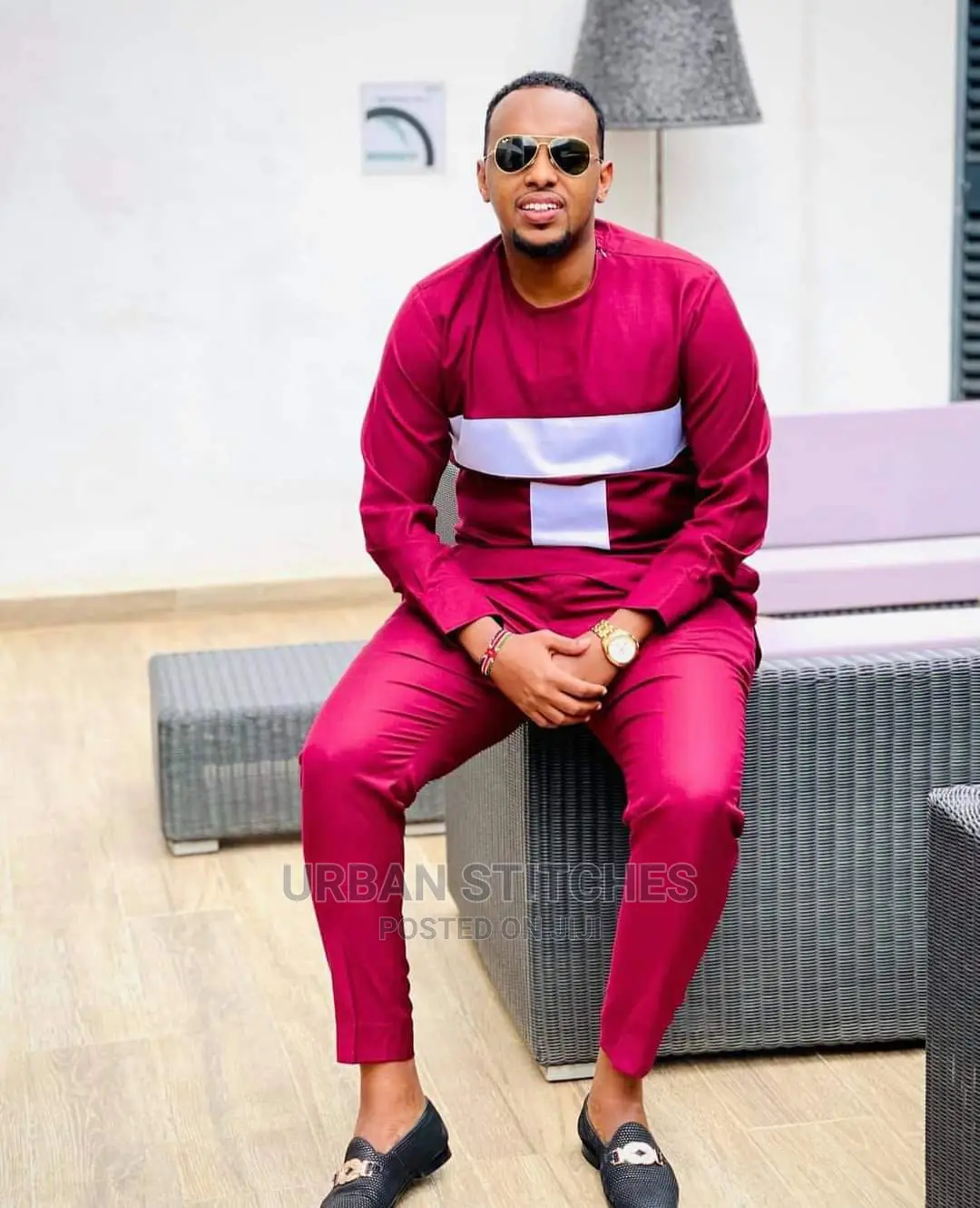 Male Ankara Suits
