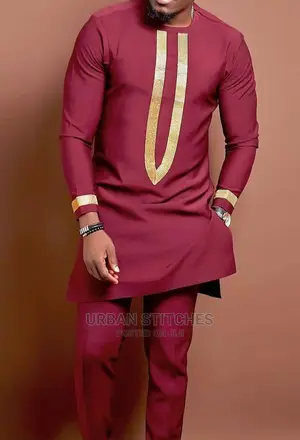 Male Ankara Suits