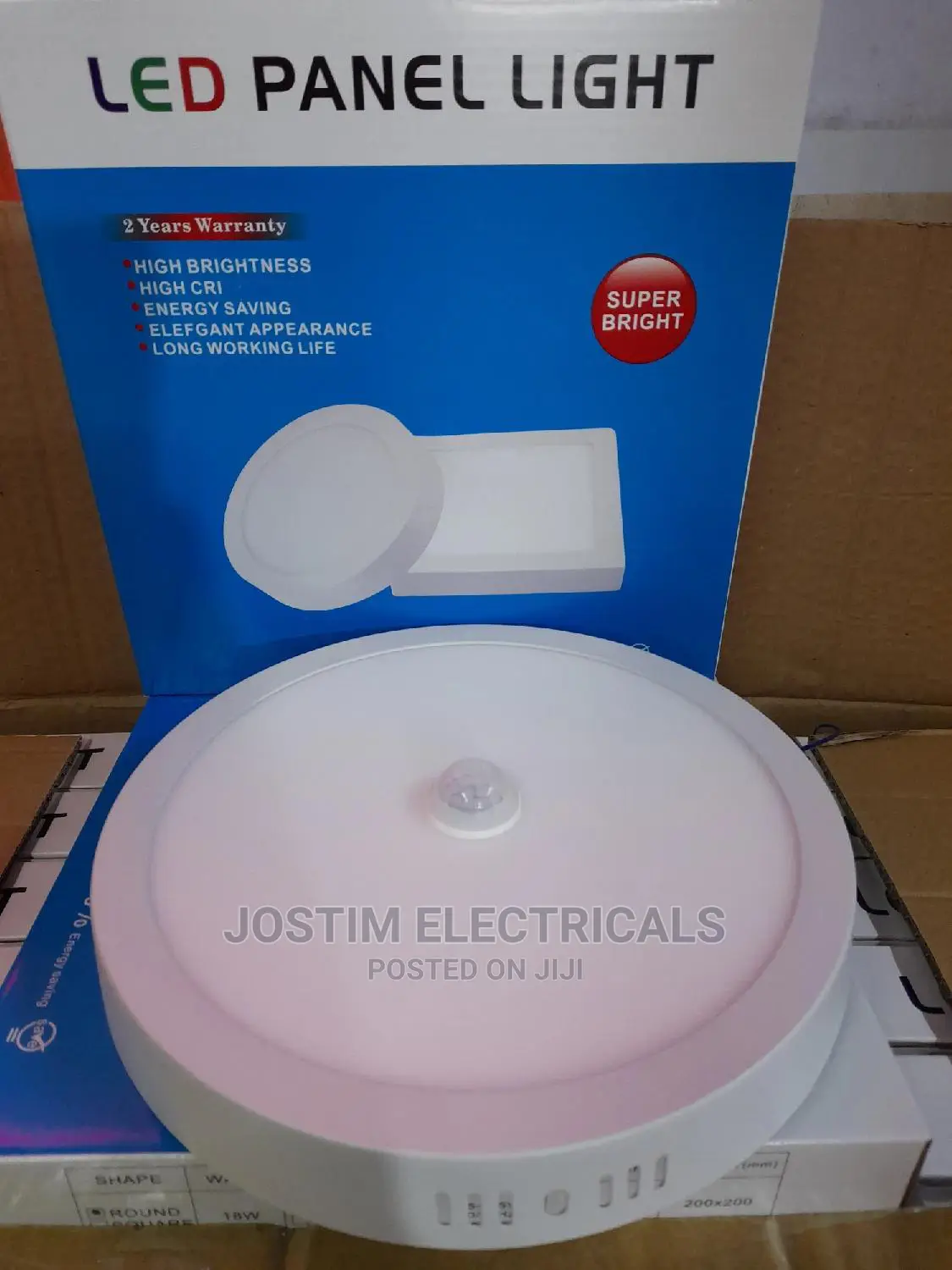 18w Led Motion Sensor Surface Panel