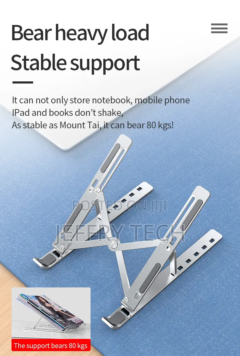 Folding Height Adjustable Aluminum Foldable Portable Adjustm