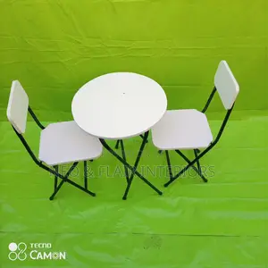 Round Table and Chair (Foldable)