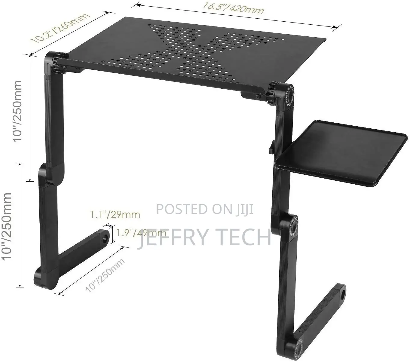 Home Portable Aluminium Desktop Adjustable Laptop Stand For