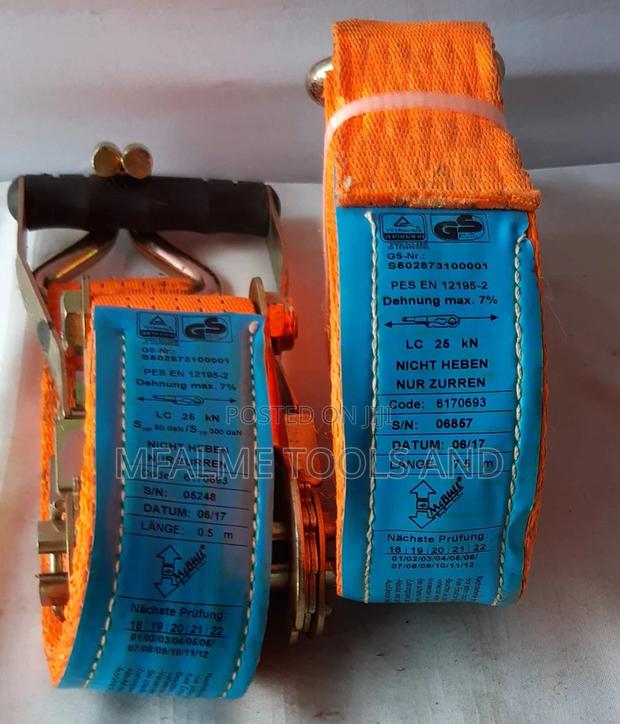 Ratchet Strap - Heavy Duty Tie Down Ex-uk - thumbnail 6