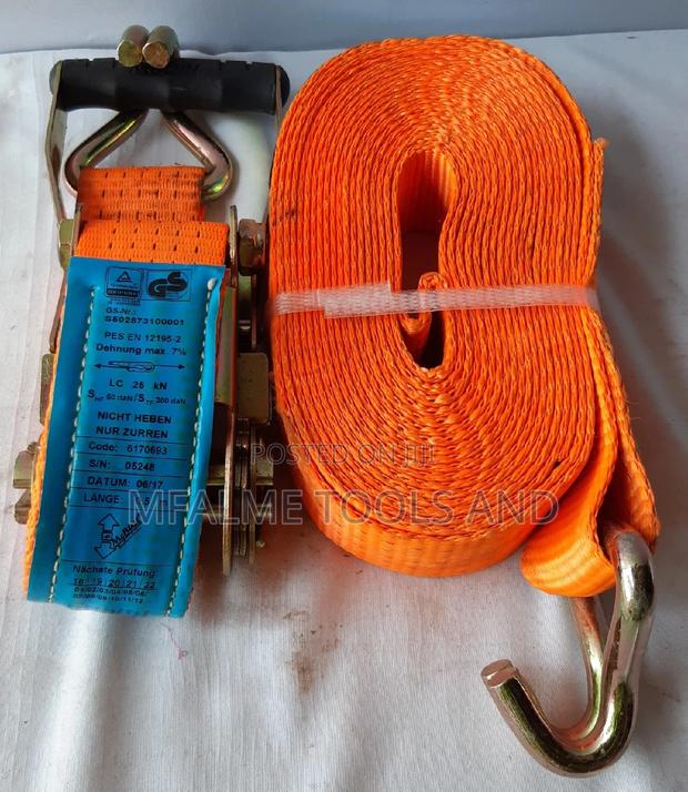 Ratchet Strap - Heavy Duty Tie Down Ex-uk - thumbnail 5