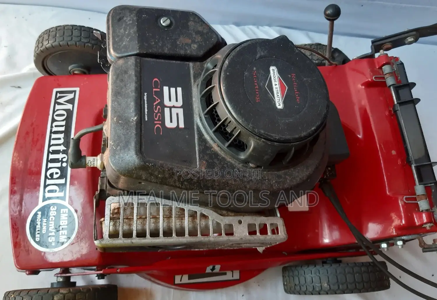 Lawn Mower - Mountfield 150cc Petrol Grass Collector -Ex-Uk