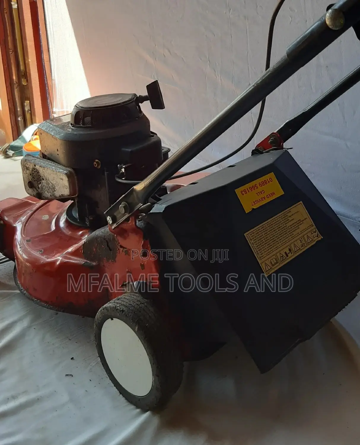 Lawn Mower - Mountfield 150cc Petrol Grass Collector -Ex-Uk