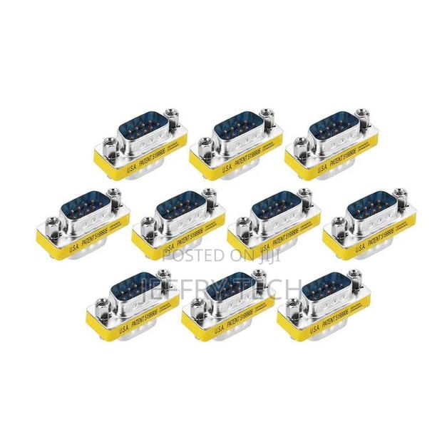 DB9 Mini Gender Changer Adapter Male To Male Plug Adapter Co