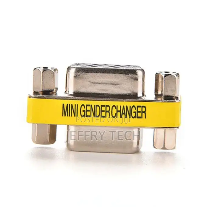 Generic Mini Female to Female VGA HD15 Pin Gender Changer Co