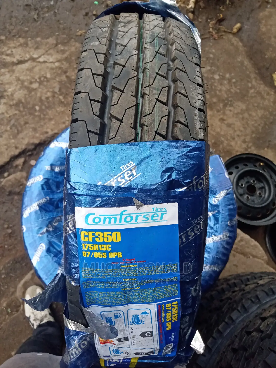 175R13C Comforser Tyre (8pr)