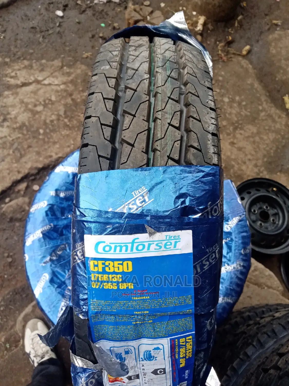 175R13C Comforser Tyre (8pr)