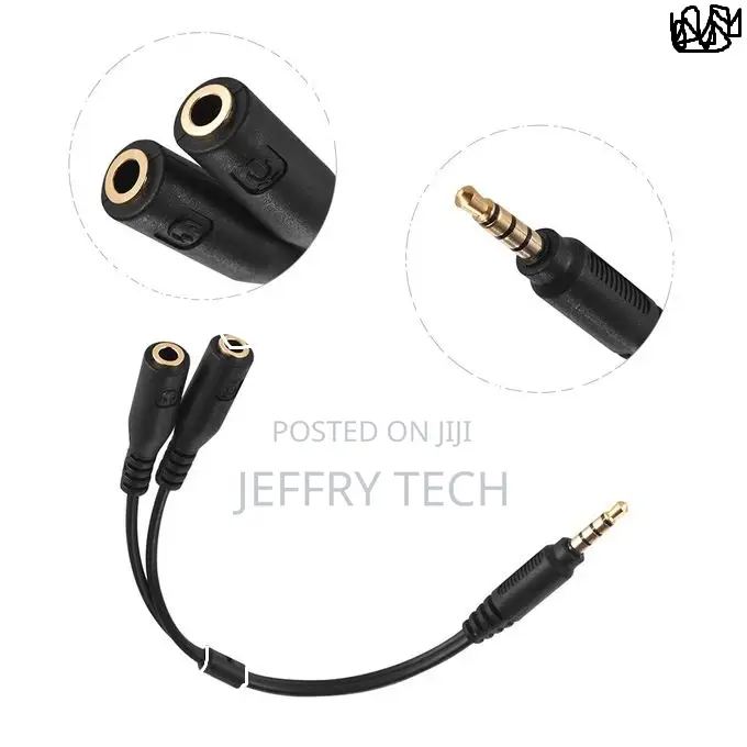 Audio Audio Splitter; Headset Adapter
