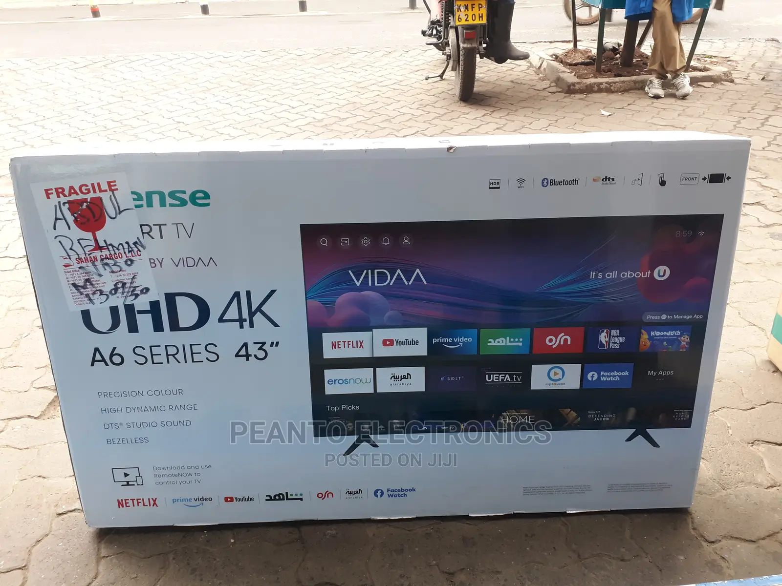 Hisense 43A61G 43 Inch UHD Smart TV