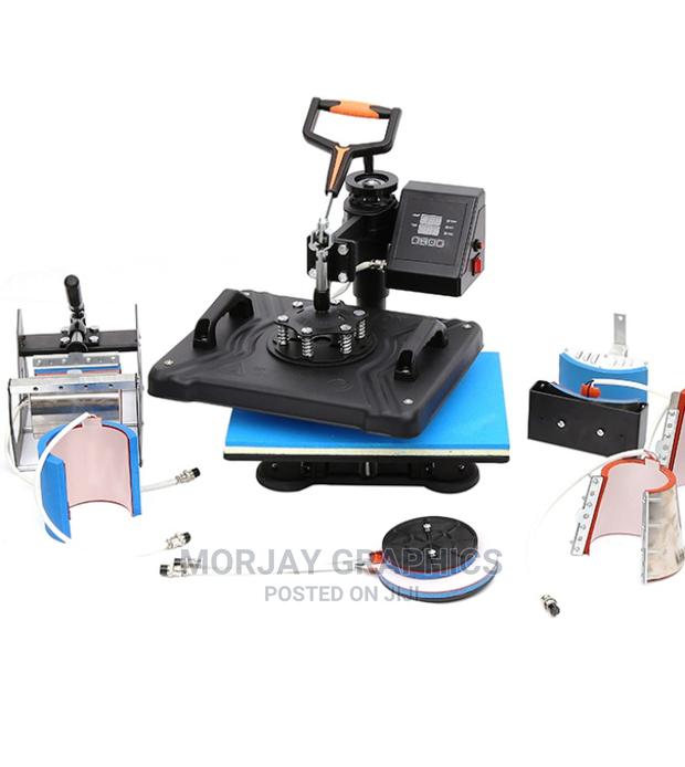 8in1 Combo Heat Press Sublimating Machine - main view