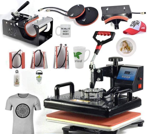 Approved Sublimation Multifunctional Heat Press Machine - main view