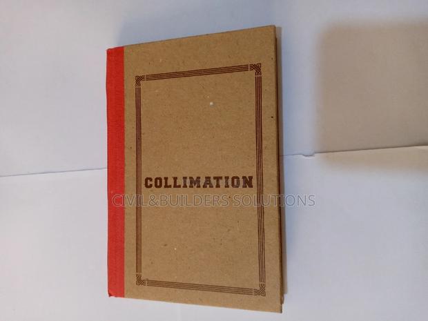 Collimation Survey Field Books - main view