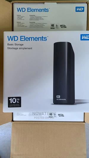 WD 10TB Element Hard Disk - thumbnail 2