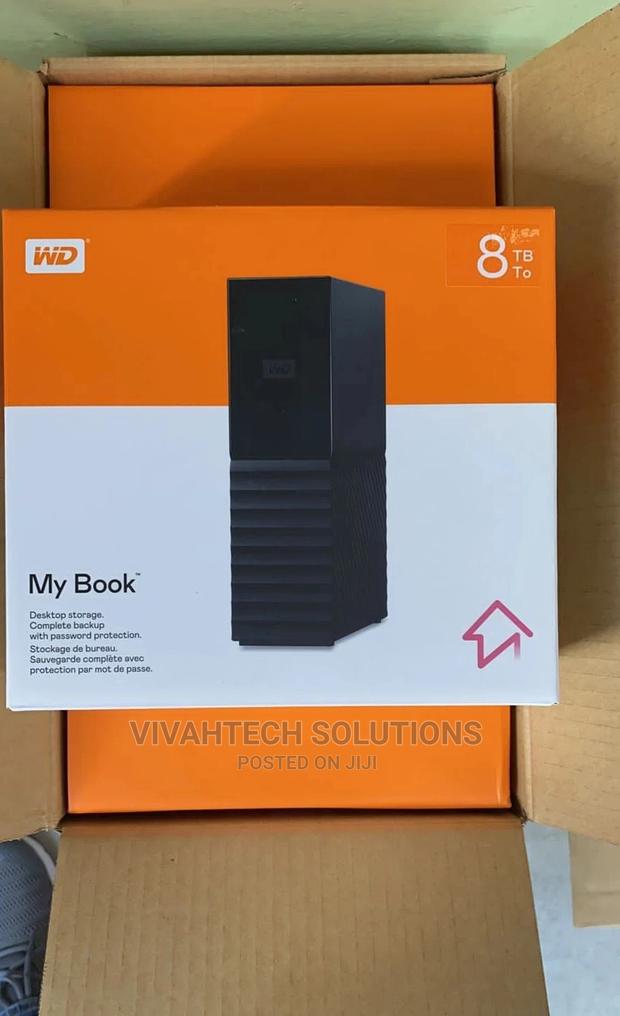 WD My Book 8tb Ext HDD - main view
