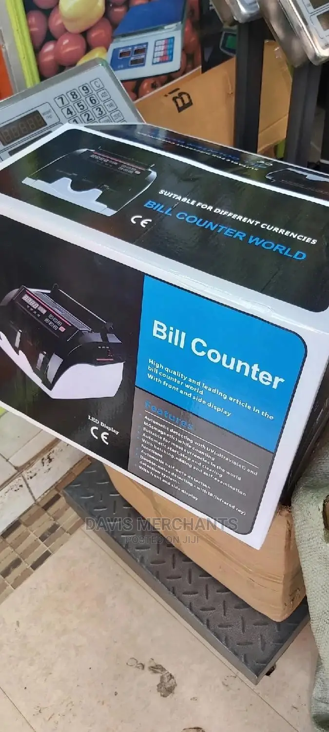 Bill Counter Machine With Customer Display Panel