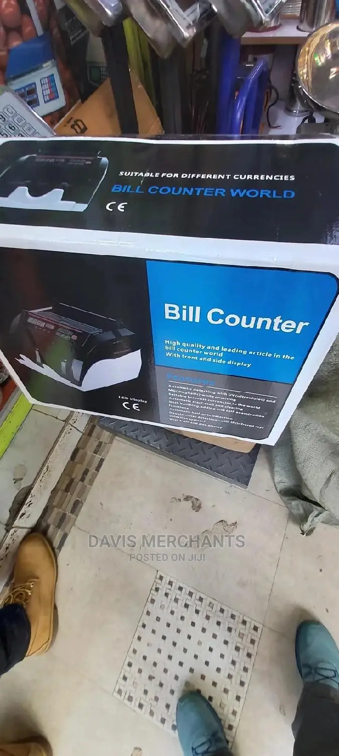 Bill Counter Machine With Customer Display Panel