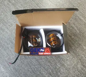 Fog Light,4 Inch, Amber Yellow, LED 30X2