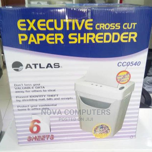 ATLAS CC0540 Crosscut Paper Shredder 6 Sheets
