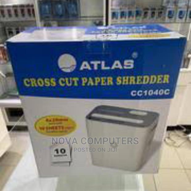 ATLAS CC1040 Crosscut 10 Sheets Paper Shredder