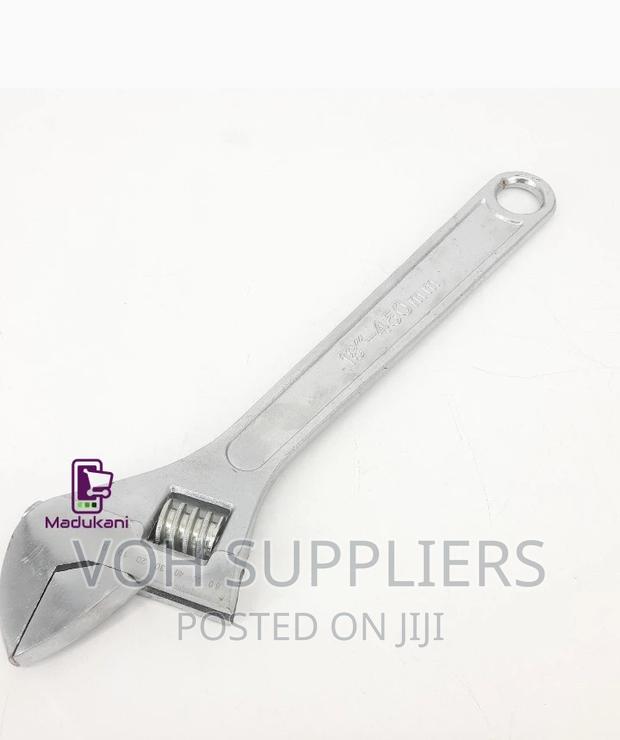 18 Inch 450mm Adjustable Spanner - thumbnail 2