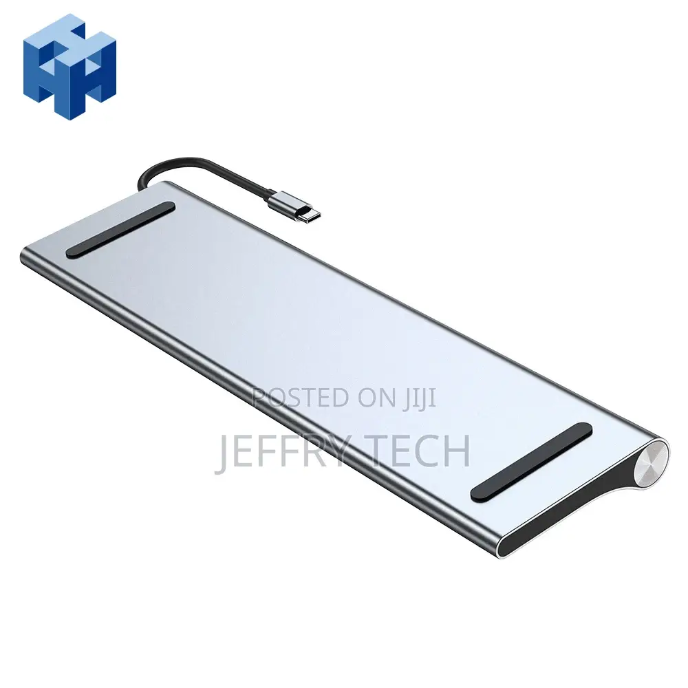 For Macbook Laptop Stand Holder 11 in 1 Ports 4K VGA SD TF C