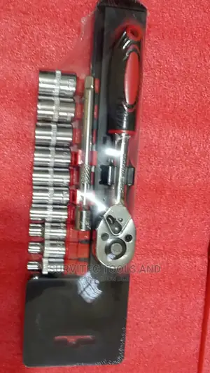 12pcs Reversible Ratchet Socket