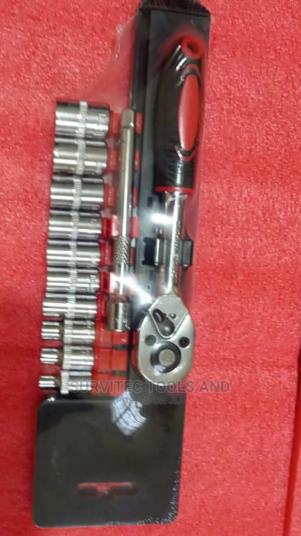 12pcs Reversible Ratchet Socket - main view