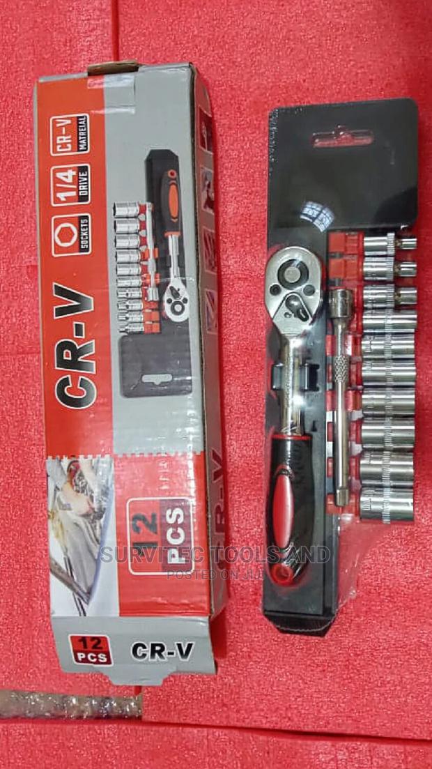 12pcs Reversible Ratchet Socket - thumbnail 2