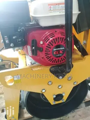 Single Drum Roller Machine for Construction
