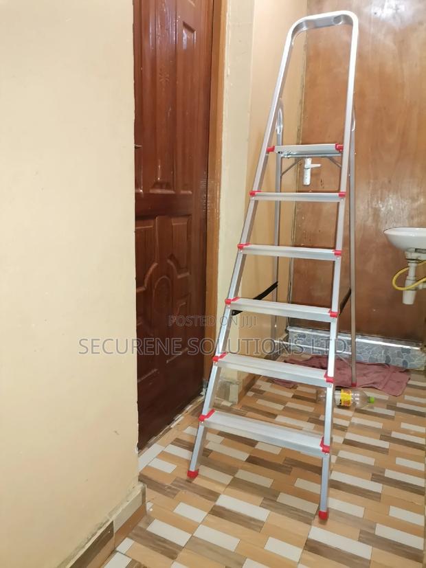 6 Step Aluminum Step Ladder 6 Steps - thumbnail 6