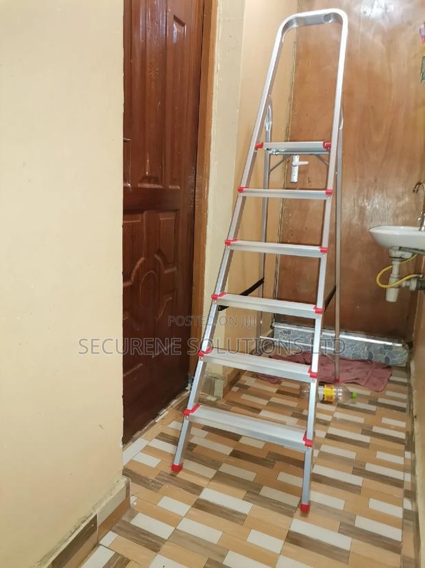 6 Step Aluminum Step Ladder 6 Steps - thumbnail 7