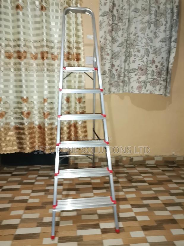 6 Step Aluminum Step Ladder 6 Steps - thumbnail 9