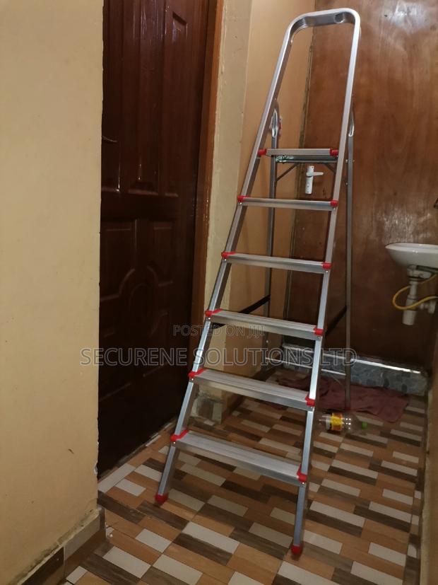 6 Step Aluminum Step Ladder 6 Steps - thumbnail 5