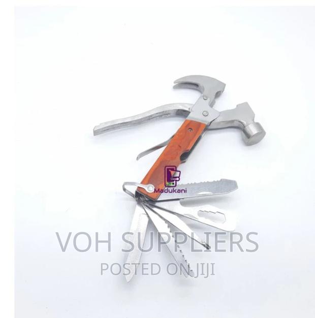 15-In-1 Stainless Steel Claw Hammer Multitool - thumbnail 2