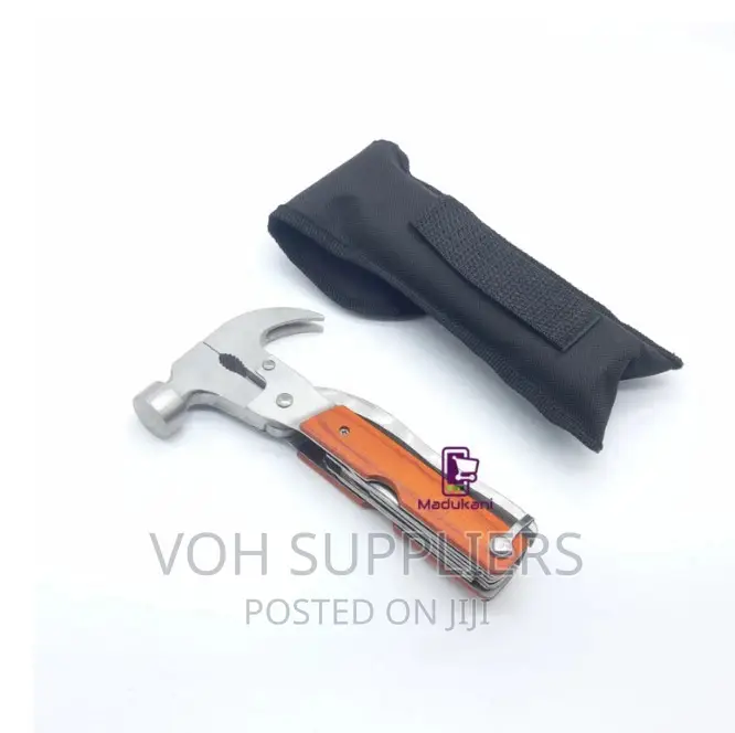 15-In-1 Stainless Steel Claw Hammer Multitool