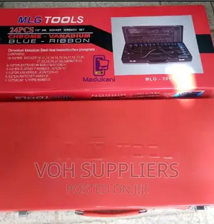 24PCS Half-Inch DR Socket Wrench Set