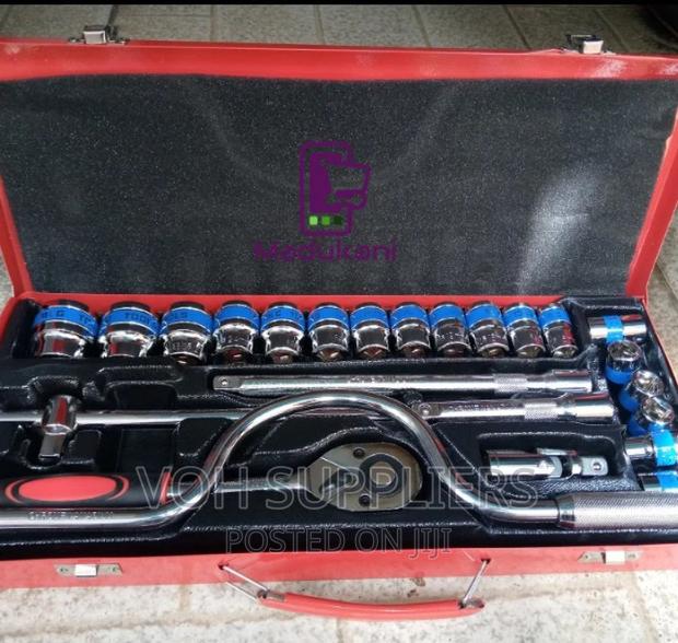 24PCS Half-Inch DR Socket Wrench Set - main view