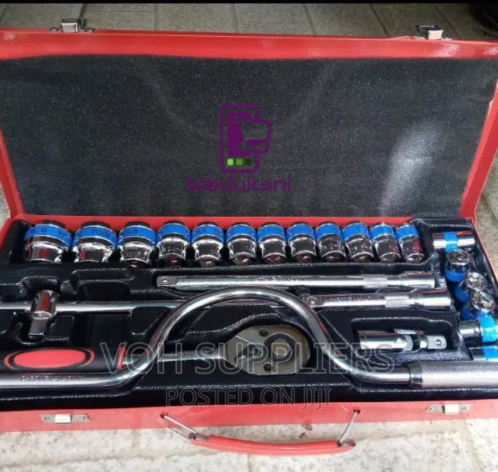 24PCS Half-Inch DR Socket Wrench Set
