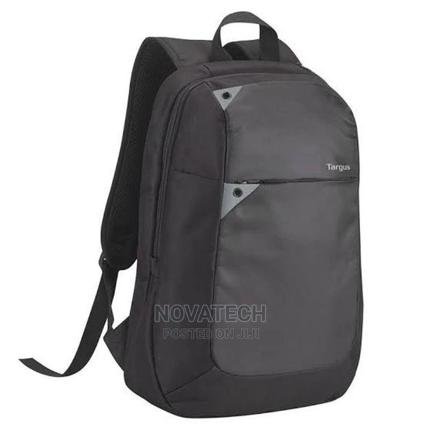 Targus Intellect 15.6" Laptop Basic Backpack Bag Black/Grey - main view