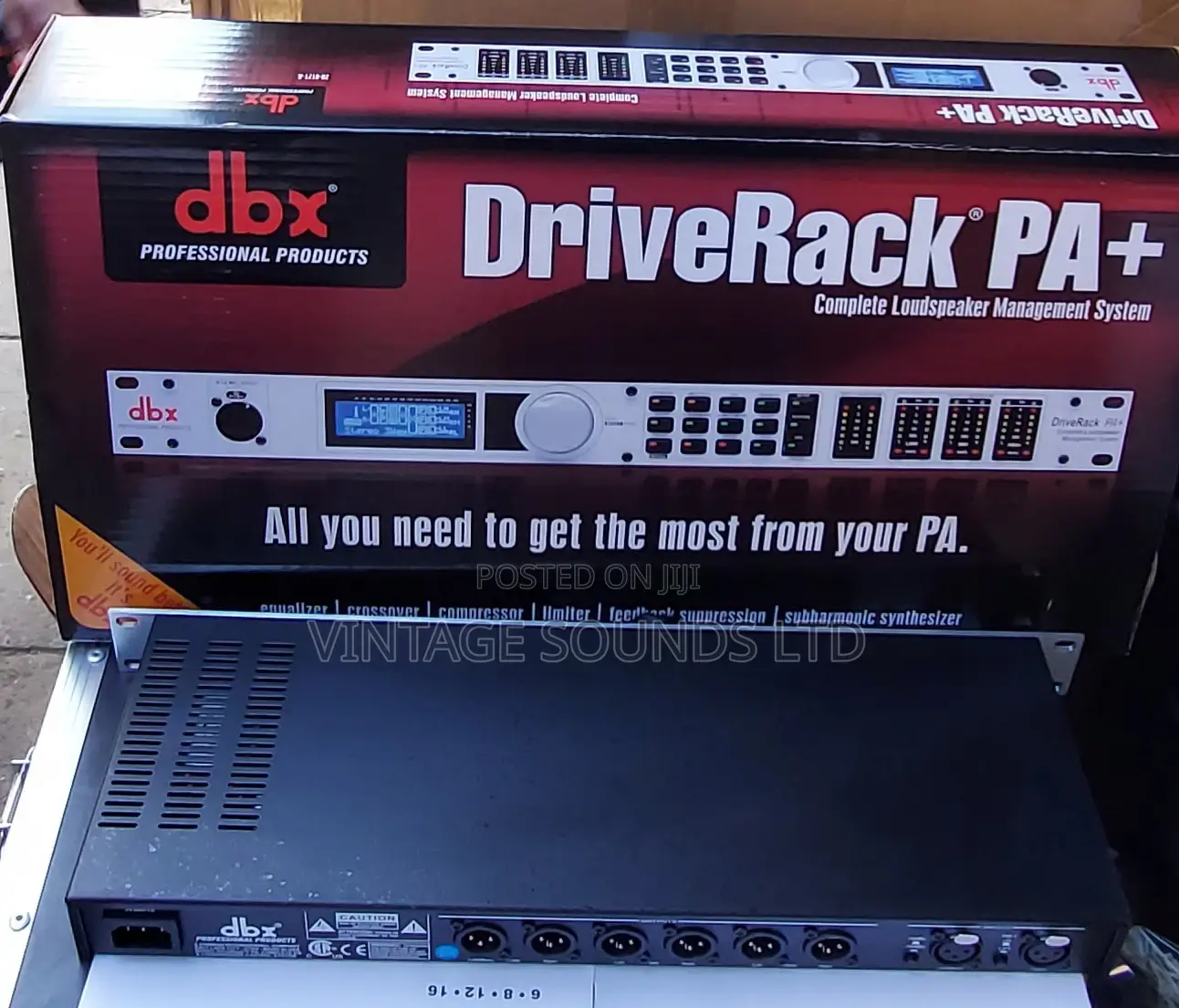 DRIVE RACK Dbx PA Plus 