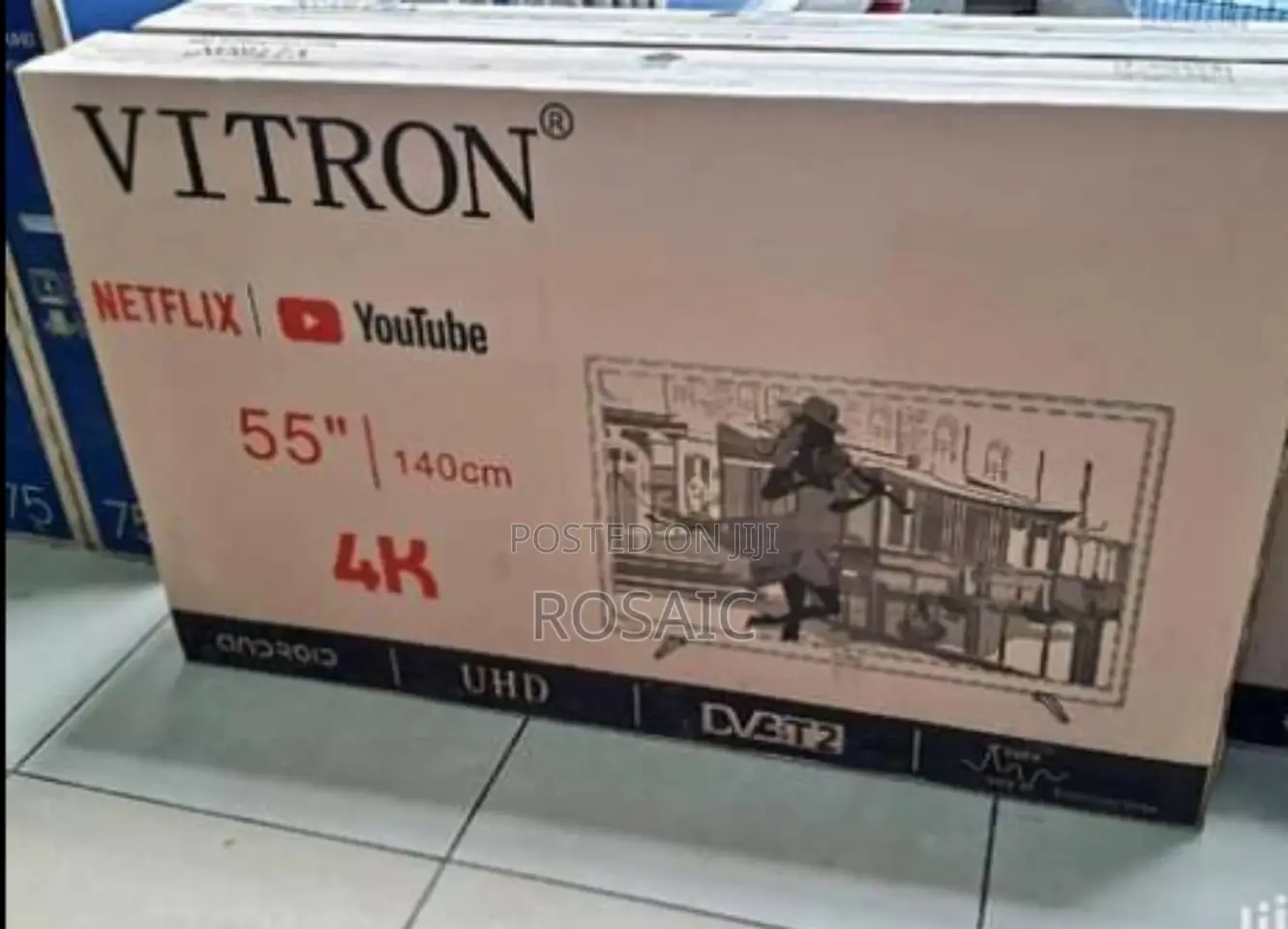 Smart Android Vitron 55" 4k Tv